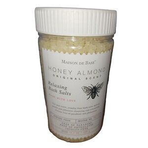Maison de Base Honey Almond Relaxing Bath‎ Salts Original Scent 14.1 oz